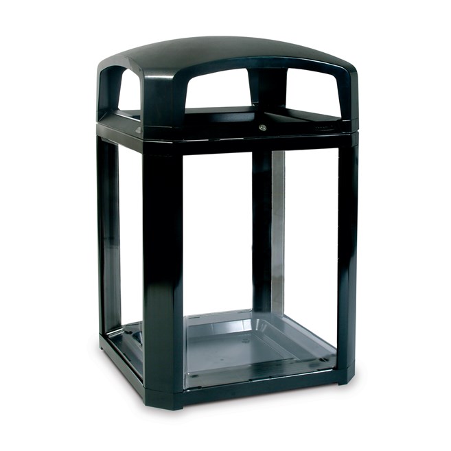 Decorative panel option for the Landmark Series® refuse collection. Can be used for both indoor and outdoor areas, including building entrances, lobbies and malls