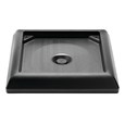 Optional weighted base is secured with screws and is available in two different size options for additional stability on the Ranger containers. Base is to be filled with sand for stability.