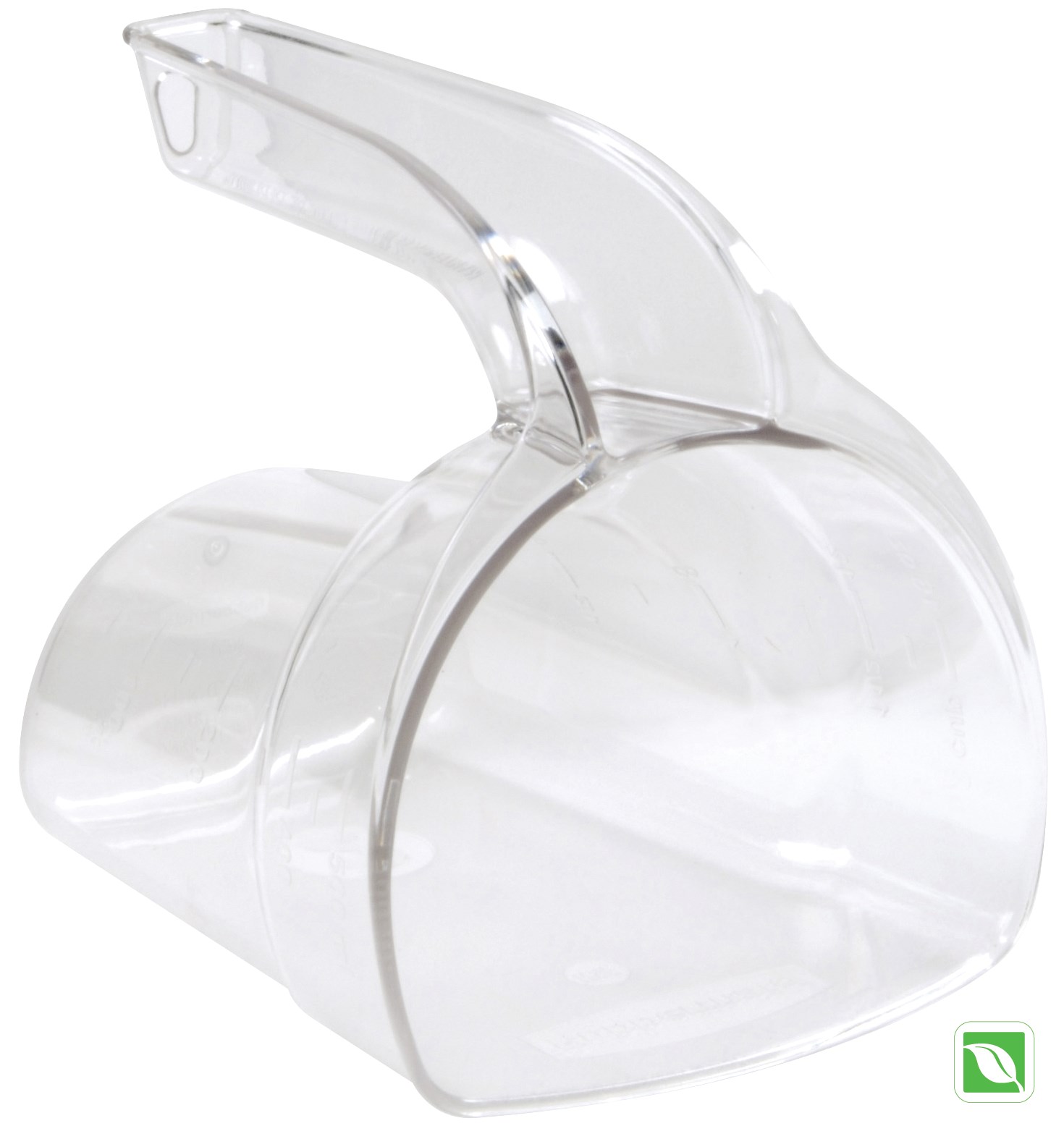 The Rubbermaid Commercial portioning scoops maintain food safety.