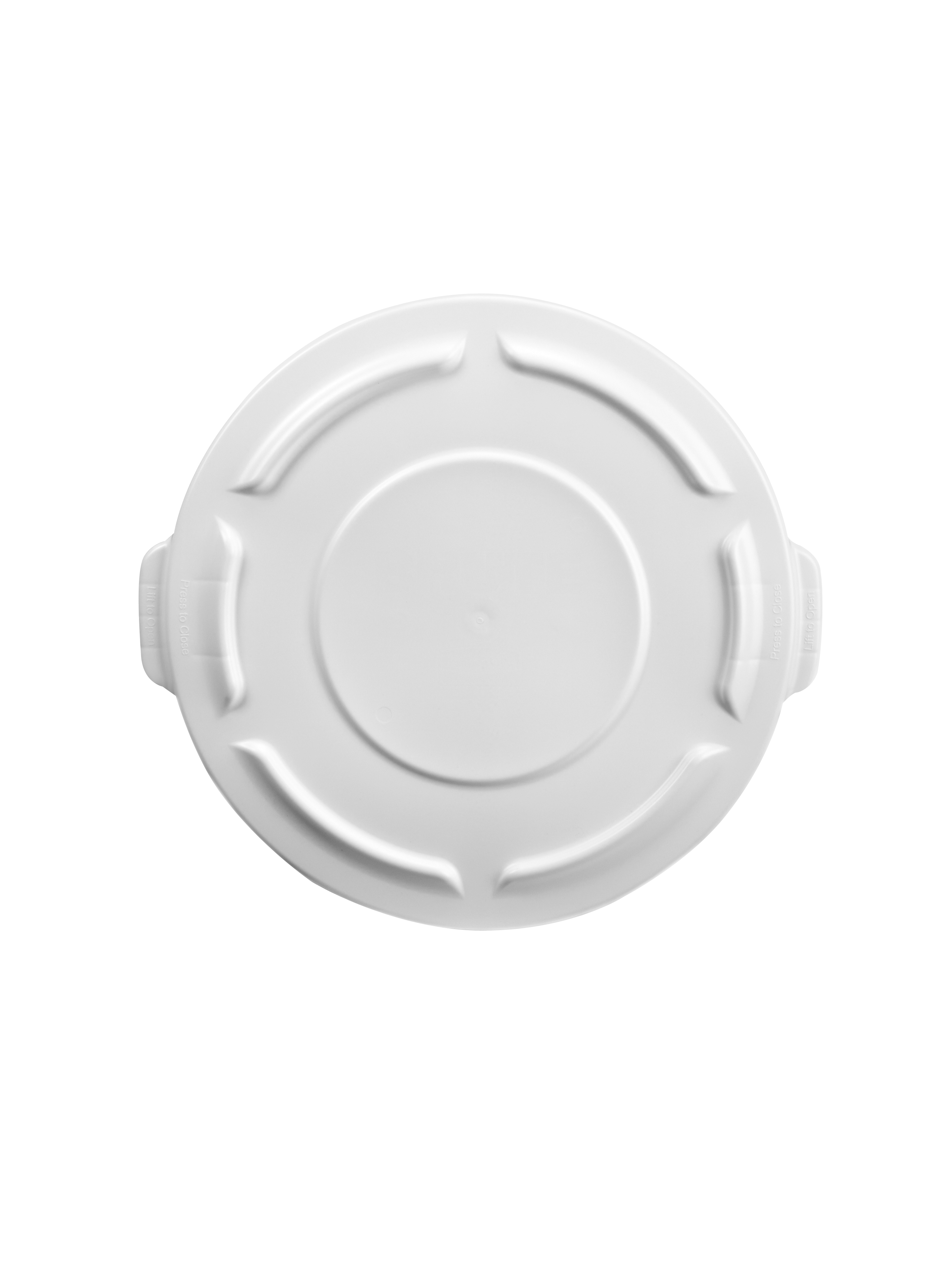 Les couvercles auto-drainants Rubbermaid BRUTE® sont pourvus de canaux d’évacuation qui empêchent l’eau de s’accumuler.