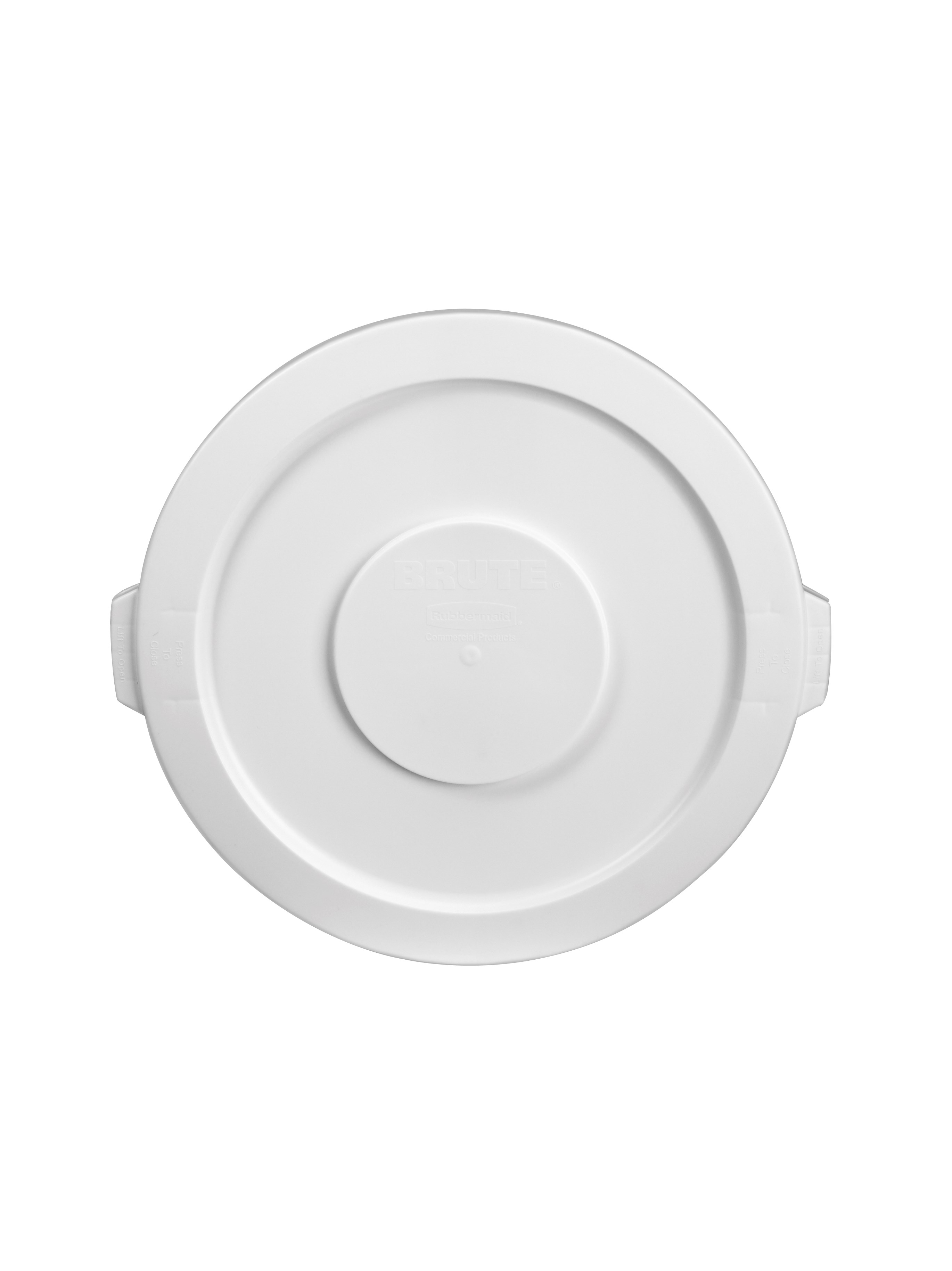 Rubbermaid Commercial BRUTE® Self-Draining Lids（ラバーメイド コマーシャル BRUTE® セルフドレインリッド）は、水が溜まるのを防ぐセルフドレインチャンネルを備えています。