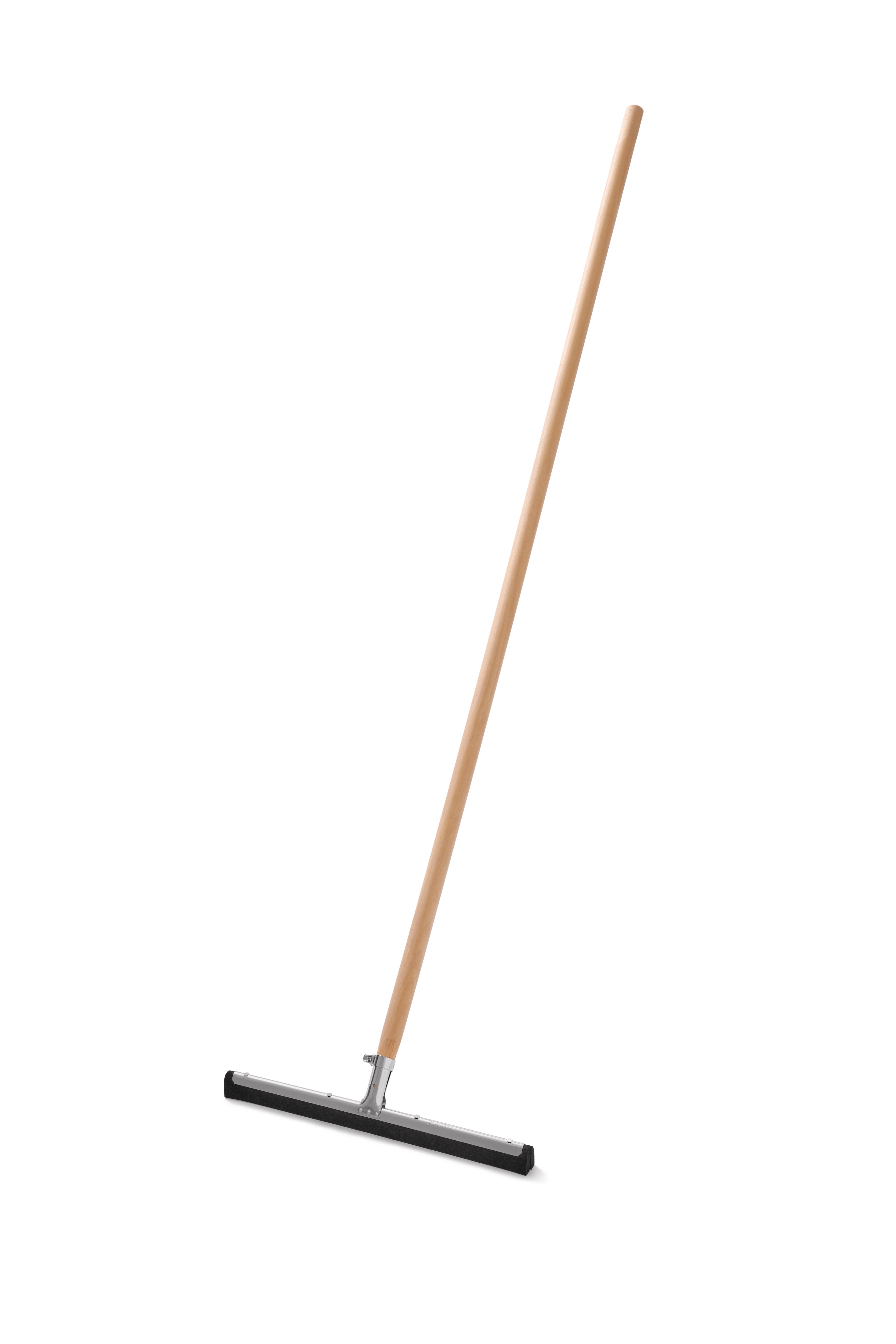 Standard, 18", dual moss, floor squeegee.  Accepts tapered handle. Handle not included.