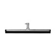 Standard, 18", dual moss, floor squeegee.  Accepts tapered handle. Handle not included.