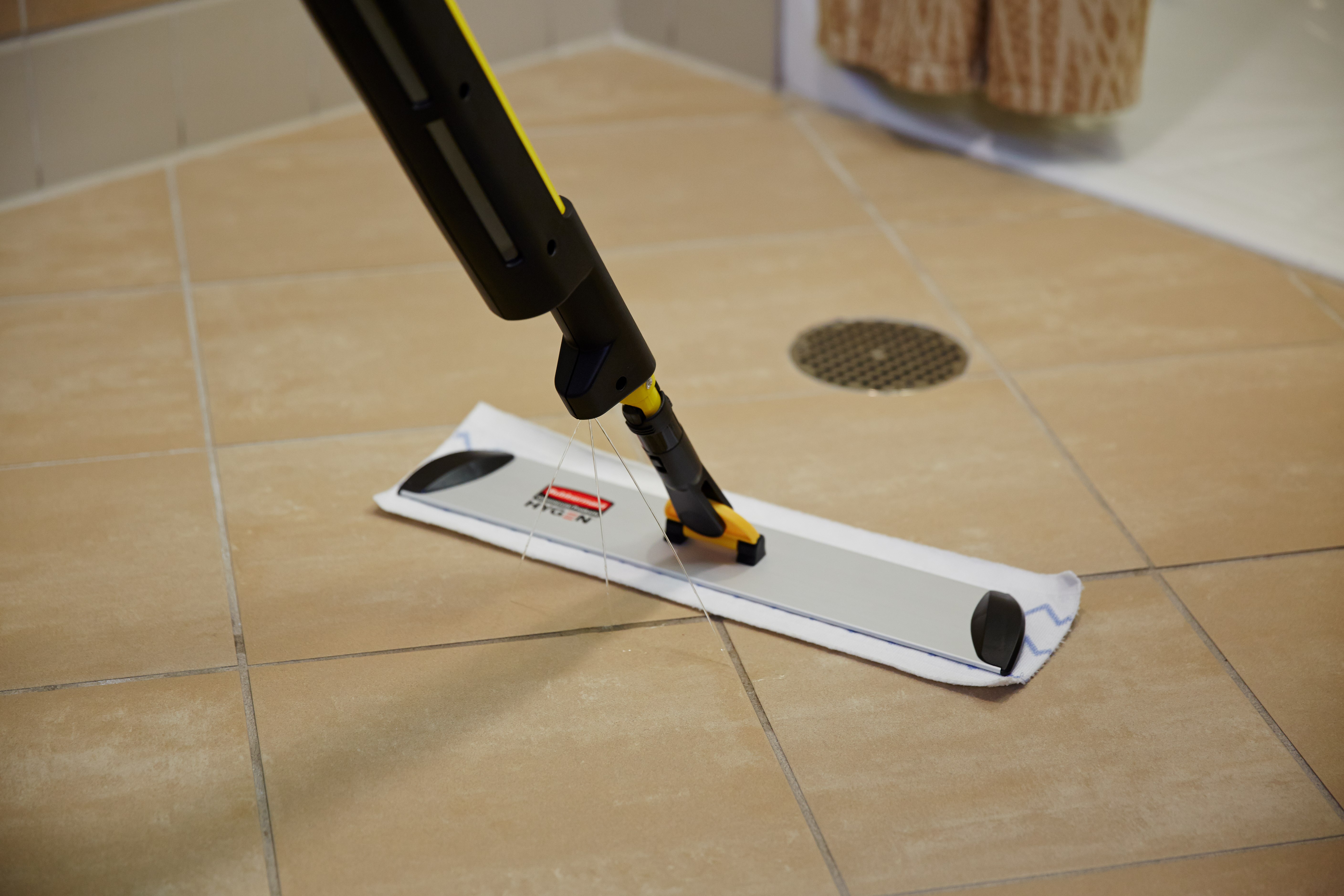 HYGEN™ PULSE Spray Mop provides Healthcare facilities with an ergonomic, bucket-less mopping system to help cover more square feet in less time than traditional systems.