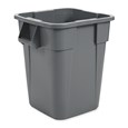 The Rubbermaid Commercial Square BRUTE® container offers up to 14% more capacity than round containers and is designed with professional-grade, heavy-duty plastic that won't rust, chip, or fade.