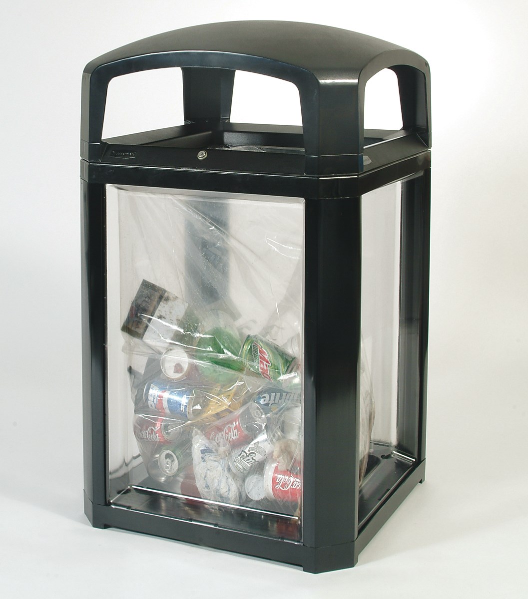 แผงตกแต่งสำหรับการเก็บขยะรุ่น Landmark Series® สามารถใช้ได้ทั้งบริเวณภายในและภายนอกอาคาร รวมถึงทางเข้าอาคาร ล็อบบี้ และห้างสรรพสินค้า