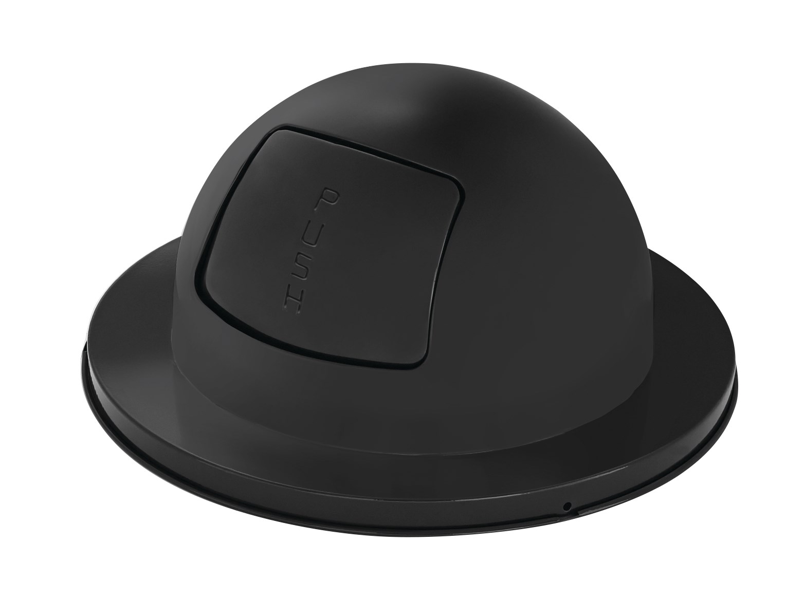 スチールドラムドームトップは自動開閉式の「プッシュ」ドアトップで、Rubbermaid Commercial 30ガロンスチールドラムコンテナと一緒に使用することでFactory-Mutal（FM）の承認を得られます。不快な臭いや見苦しい廃棄物を密閉します。