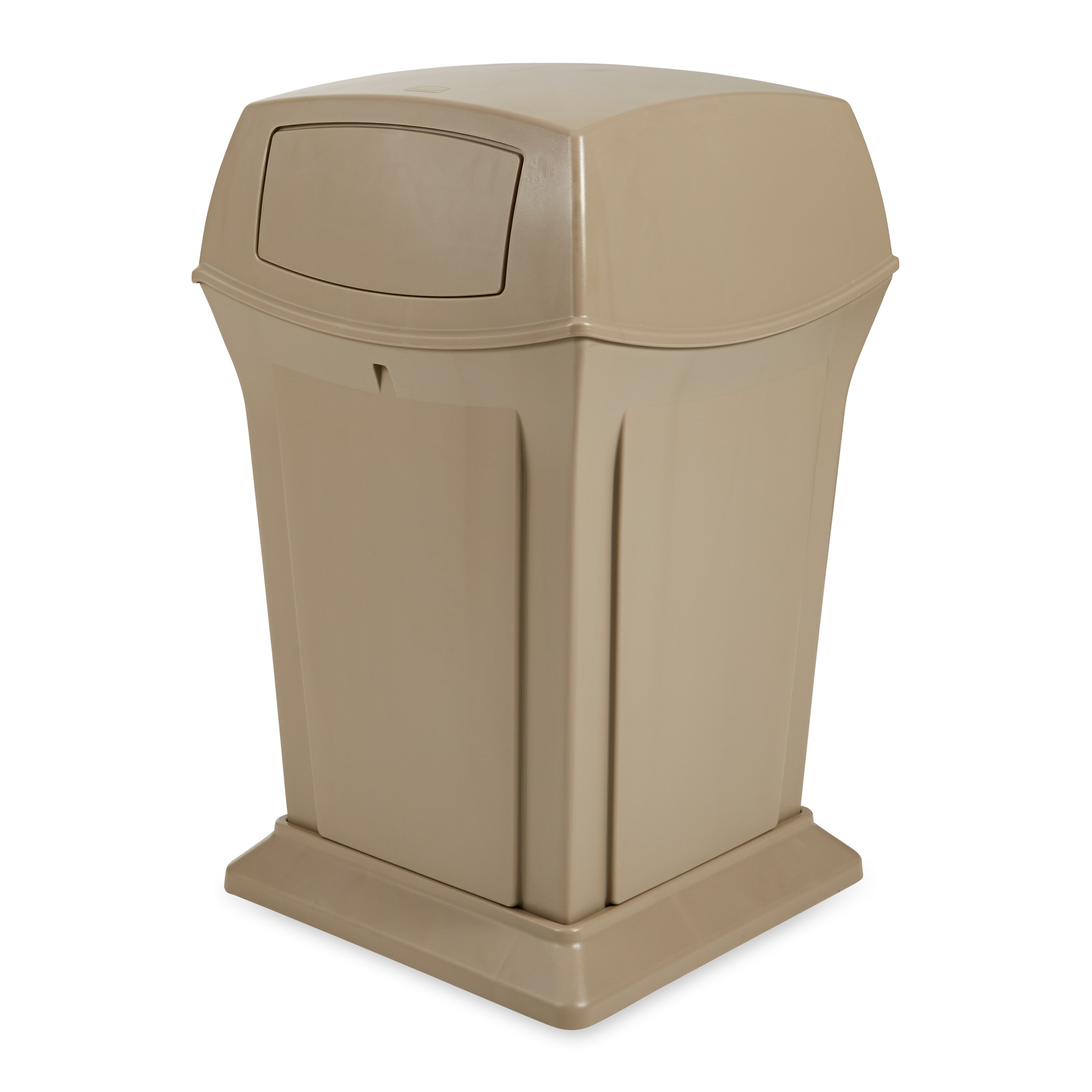 The Rubbermaid Commercial Ranger® Classic Waste Bin features reliable durability, modern styling, and easy-to-service design.