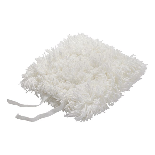 The dusting tools have a frame and handle combined with the dust mitt to provide effective, convenient off-the-floor dusting. The dusting tools have a flexible head that conforms to virtually any shape.