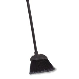 The Rubbermaid Commercial Executive Lobby Broom with Vinyl Handle is great for sweeping and cleaning in restaurants, malls, lobbies, and more.