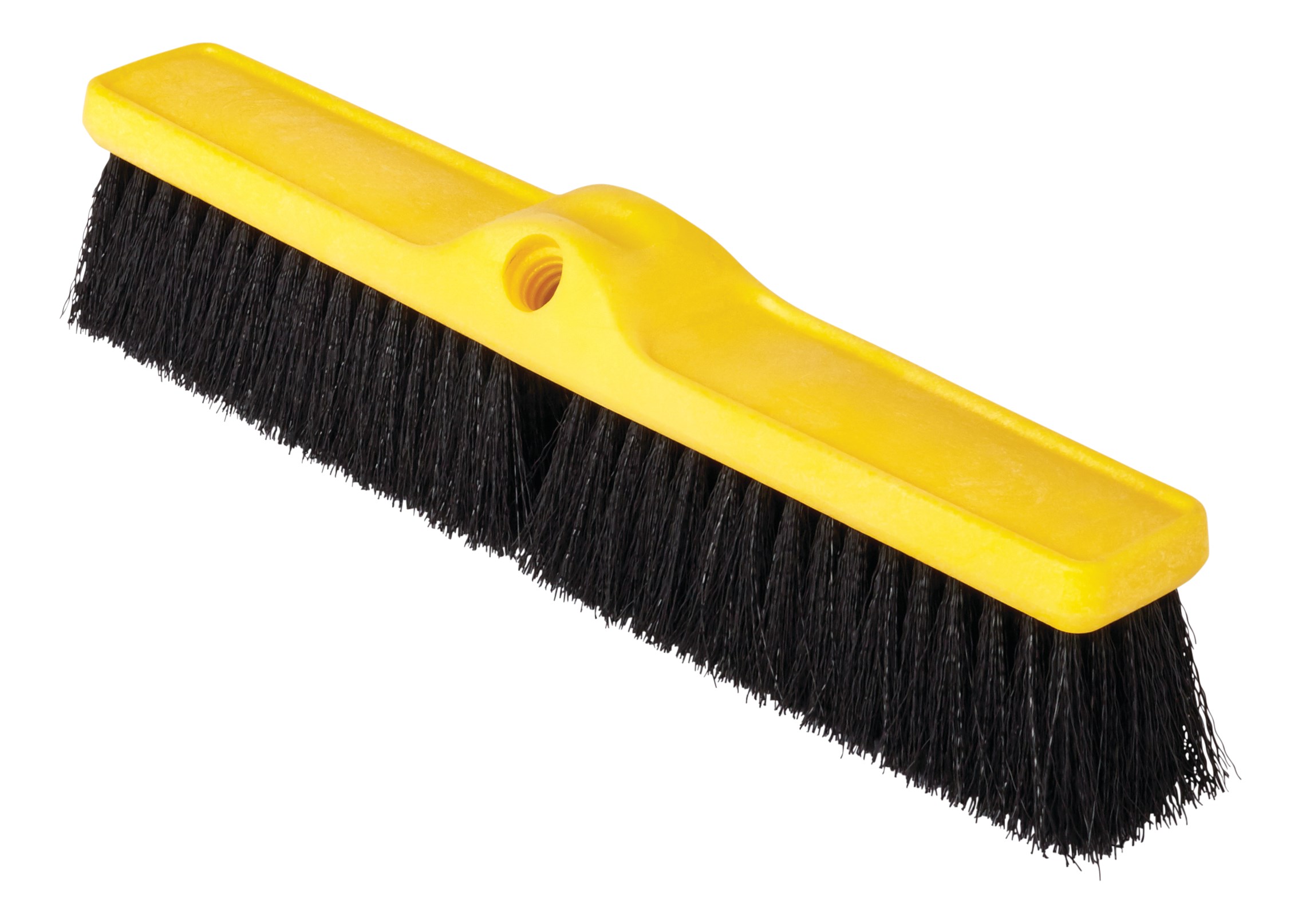 Medium Floor Sweep 18" FG9B0600 is a push broom designed to round up heavier dirt from multiple floor surfaces.