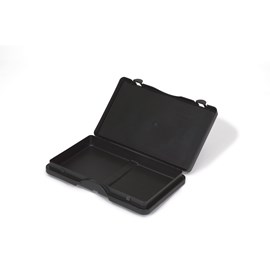 The Waste Bag Lid with Storage Compartment conceals dirty linens and waste, keeping odors at bay.