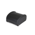 The Executive Locking Hood is made for the High-Capacity Janitorial Cleaning Cart to secure and conceal supplies stored on the top of the cart, while still enabling access to supplies on both sides of the cart.
