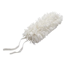 The Rubbermaid Commercial Products overhead duster head is the sensible solution to your overhead dusting needs. Launderable to increase longevity.