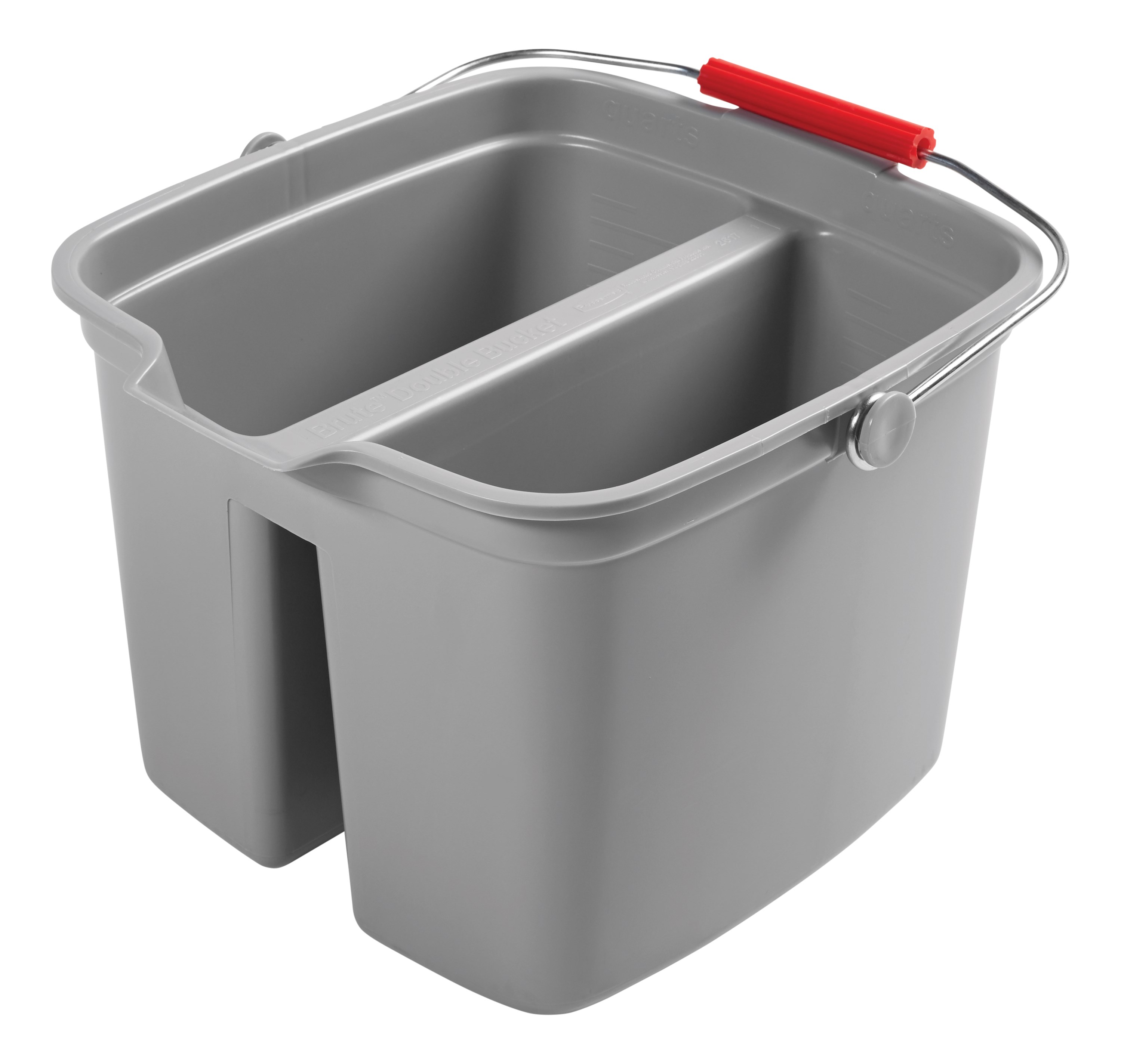 An easy-to-use cleaning system. Double pail for separation of cleaning solution and rinse water.