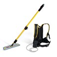 Help reduce labor costs and improve worker productivity and well-being with the highly portable FLOW™ Floor Finishing System. High-capacity backpack and handle system allows user controlled release of solution for more efficient floor finishing.