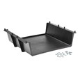 The Glass Rack for Traditional Housekeeping Carts provides users with additional storage for glassware or other supplies.