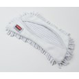 The Rubbermaid Commercial HYGEN™ Microfibre Flexi-Frame Hi-Pile Cover provides superior trapping of dust, dirt, and debris to improve wet or dry cleaning.