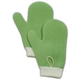 HYGEN™ Microfiber Mitts are double-sided to help make cleaning easier in crevices and around irregular surfaces.