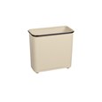 The Rubbermaid Commercial Open Top Steel Wastebaskets are fire-safe and puncture-resistant.