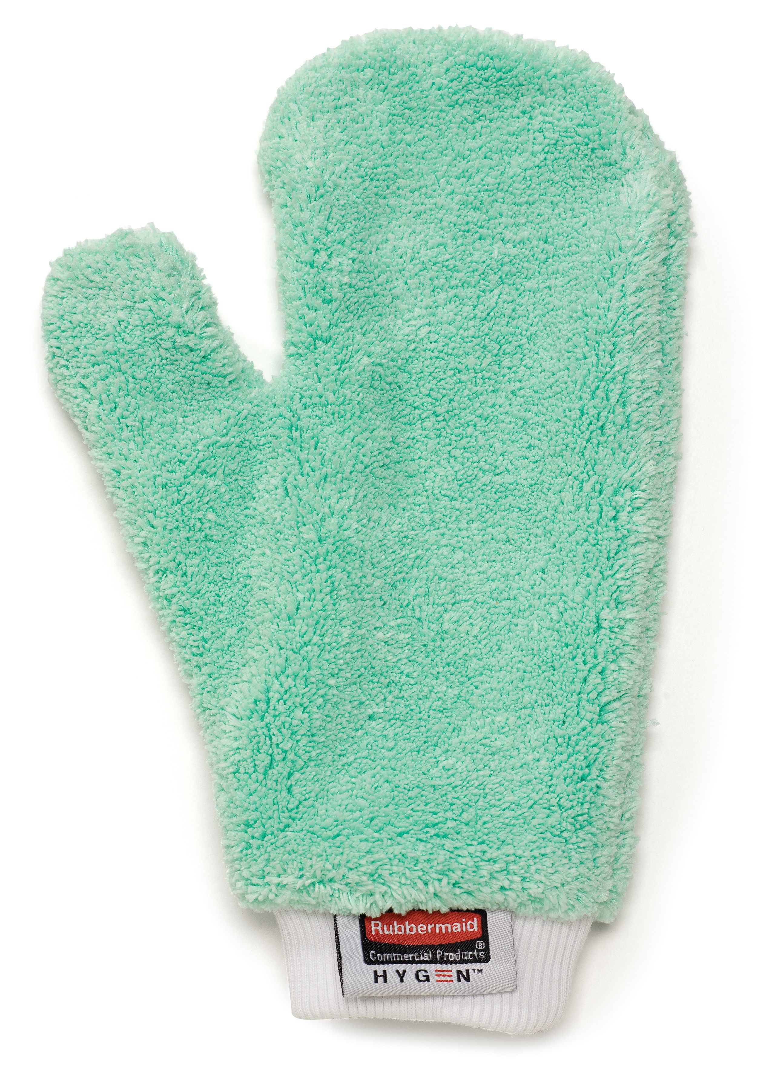 HYGEN™ Microfiber Mitts are double-sided to help make cleaning easier in crevices and around irregular surfaces.