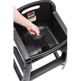 Sturdy Chair™ High Chairs make safety and cleanliness a priority for your youngest patrons. Contemporary design with Microban® technology provides allover protection from bacteria growth that can cause odors and staining and complies with FDA standards.