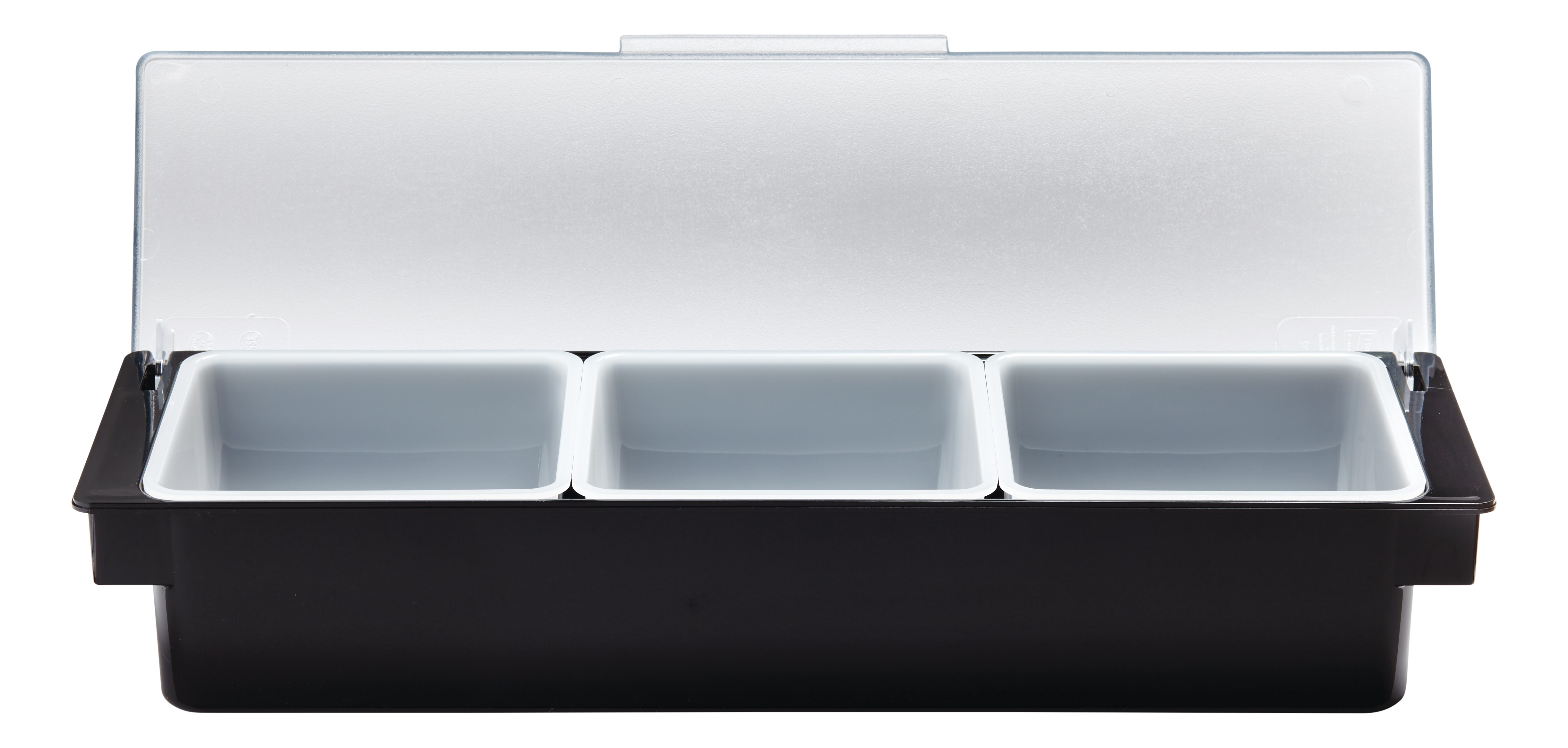 Hygienic, safe storage for condiments, garnishes, and more.