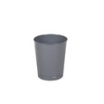 The Rubbermaid Commercial Open Top Steel Wastebaskets are fire-safe and puncture-resistant.