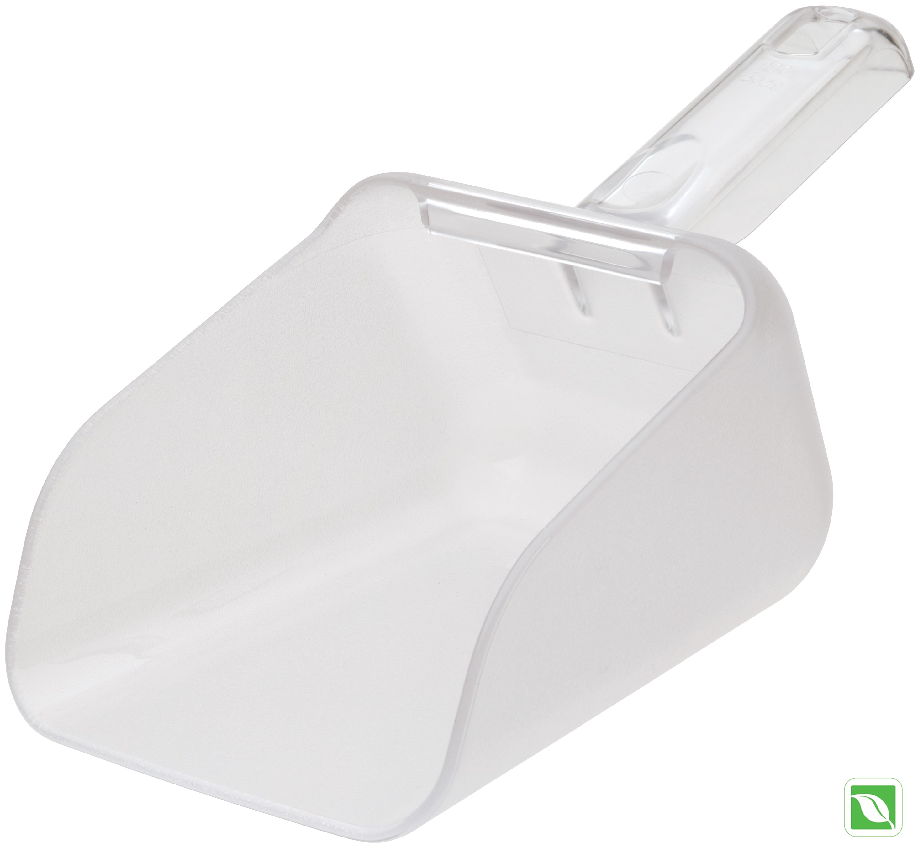 Multi-purpose 32oz. scoops designed for use with the Rubbermaid Commercial ProSave® Ingredient Bins.