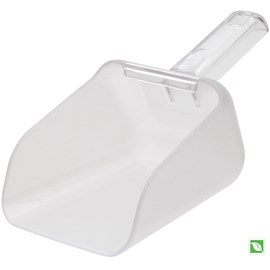 Multi-purpose 32oz. scoops designed for use with the Rubbermaid Commercial ProSave® Ingredient Bins.