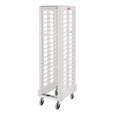 The Rubbermaid Commercial Racks and Carts increase efficiency by maximizing space, transportation, and storage