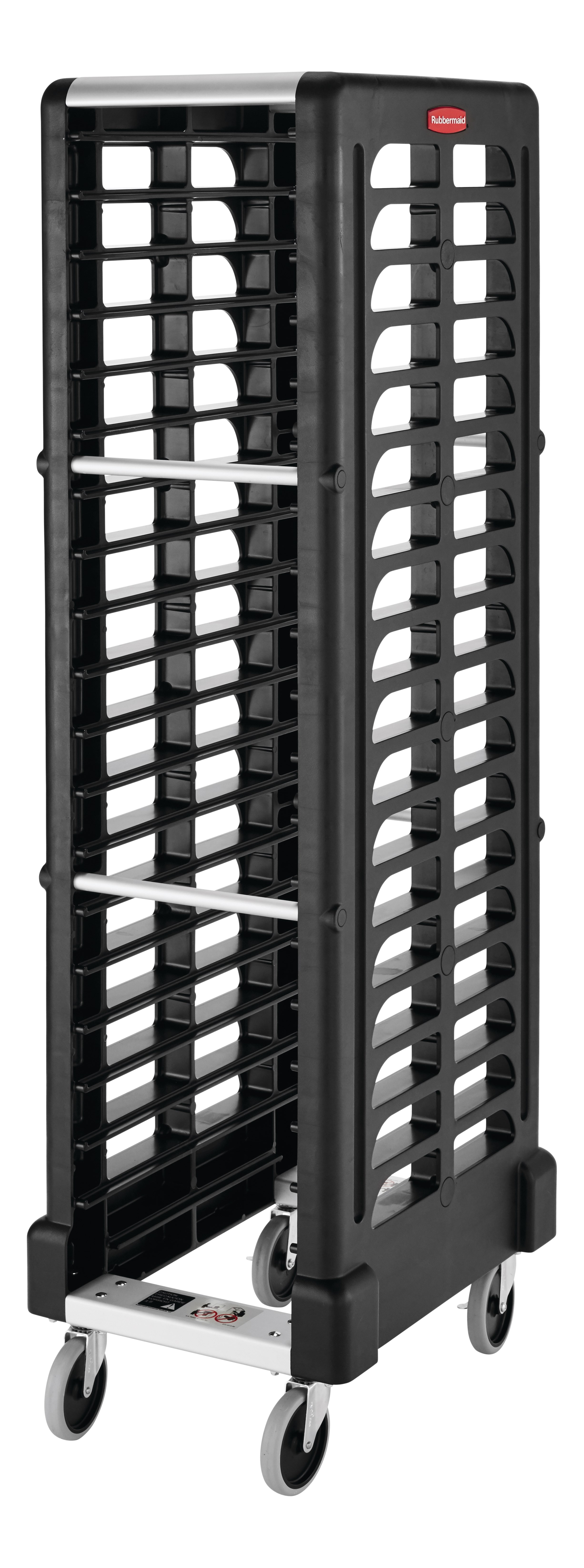 The Rubbermaid Commercial Racks and Carts increase efficiency by maximizing space, transportation, and storage.