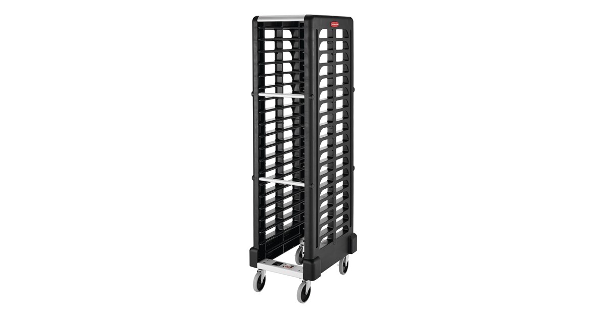 Food Pan End Loader Racks for Full Size Insert Pans | Rubber