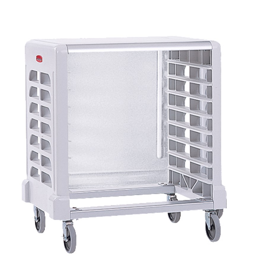 The Rubbermaid Commercial Racks and Carts increase efficiency by maximizing space, transportation, and storage