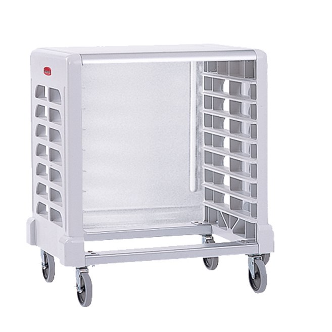 The Rubbermaid Commercial Racks and Carts increase efficiency by maximizing space, transportation, and storage