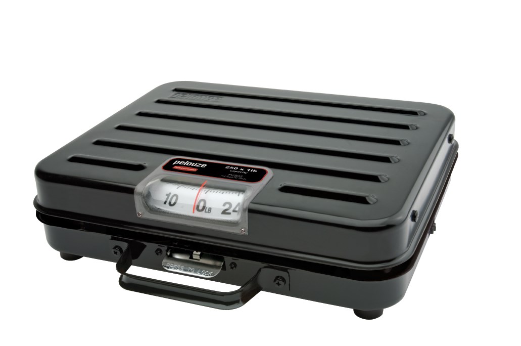 Low-profile receiving scale for foodservice, industrial, or office environments.