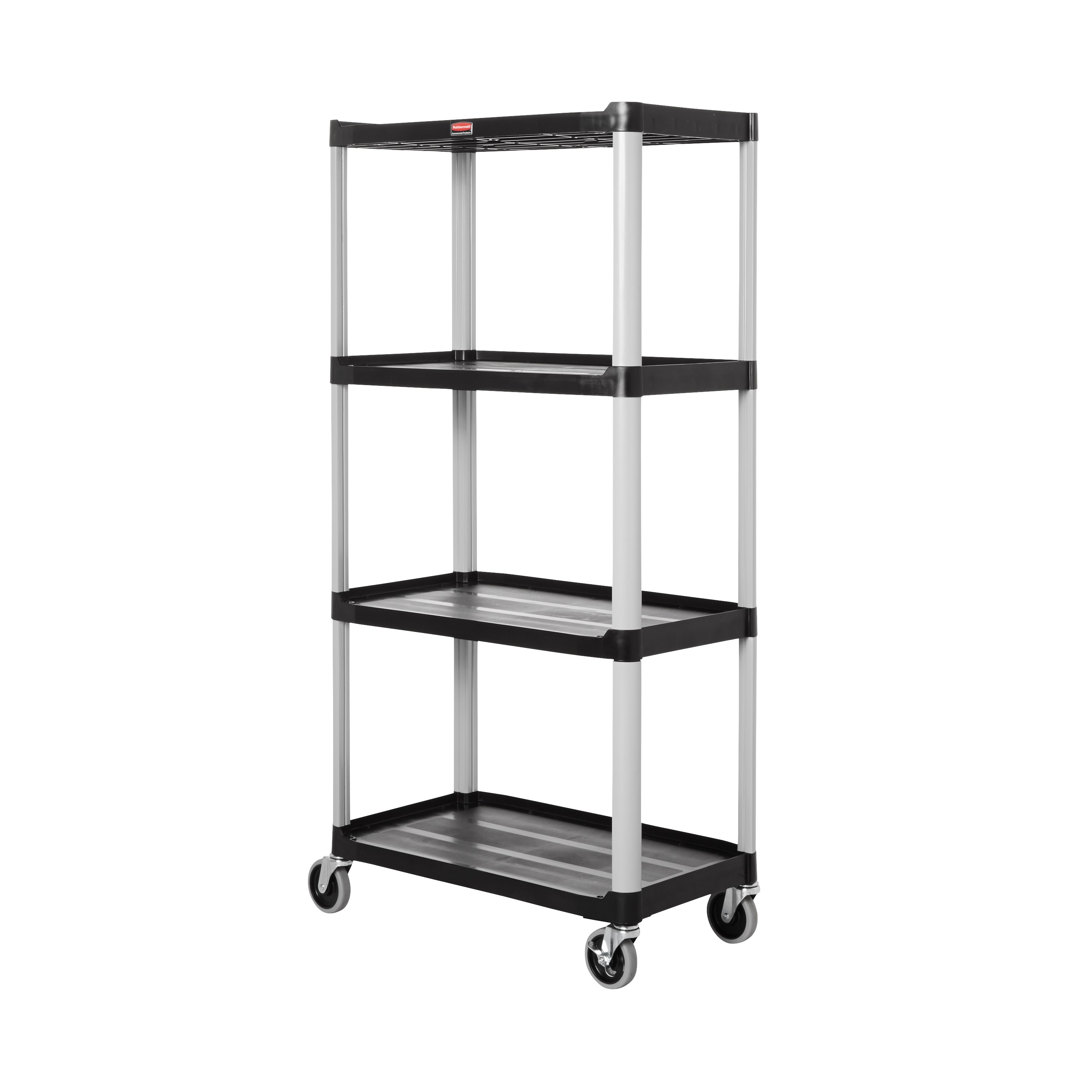 Store, organize and transport in style with durable and attractive shelving units.