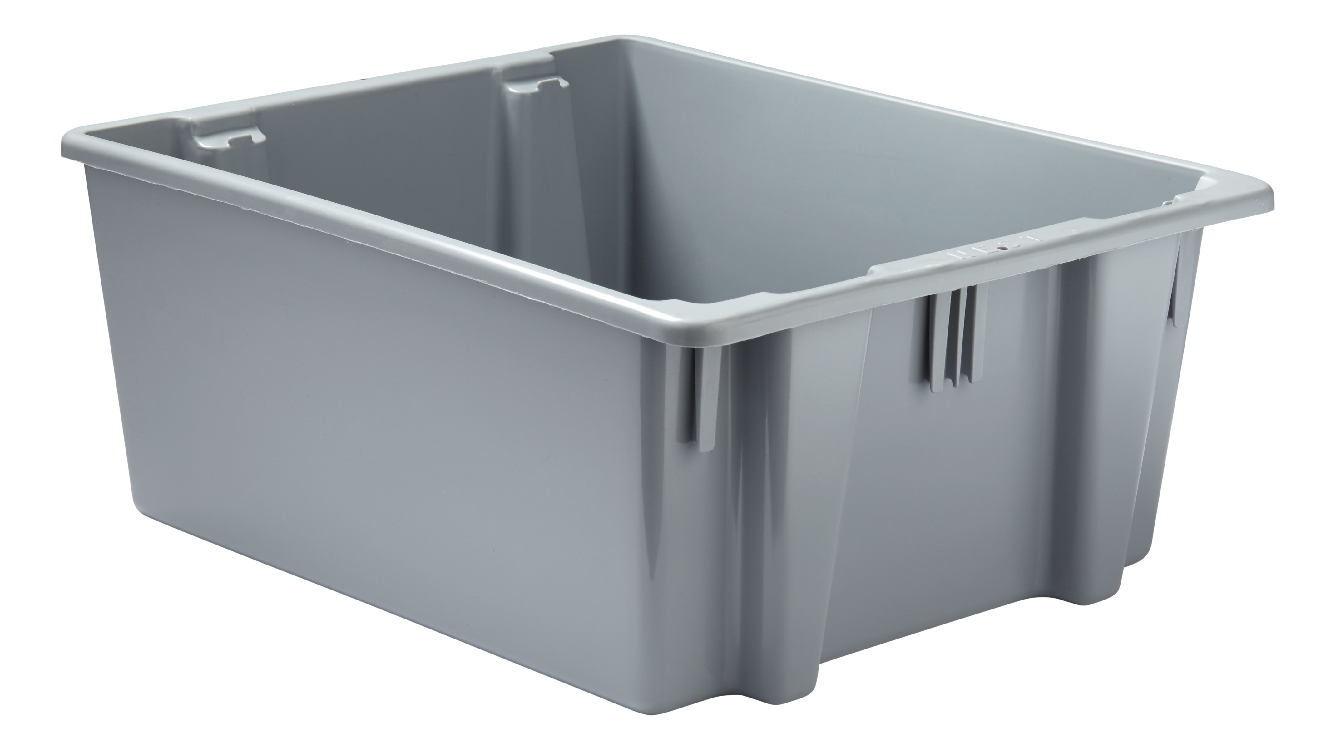 The Rubbermaid Commercial Palletote® storage containers are an effective storage solution with a durable stackable nestable design made to withstand hot and cold conditions.