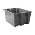 The Rubbermaid Commercial Palletote® storage containers are an effective storage solution with a durable stackable nestable design that withstands hot and cold conditions.