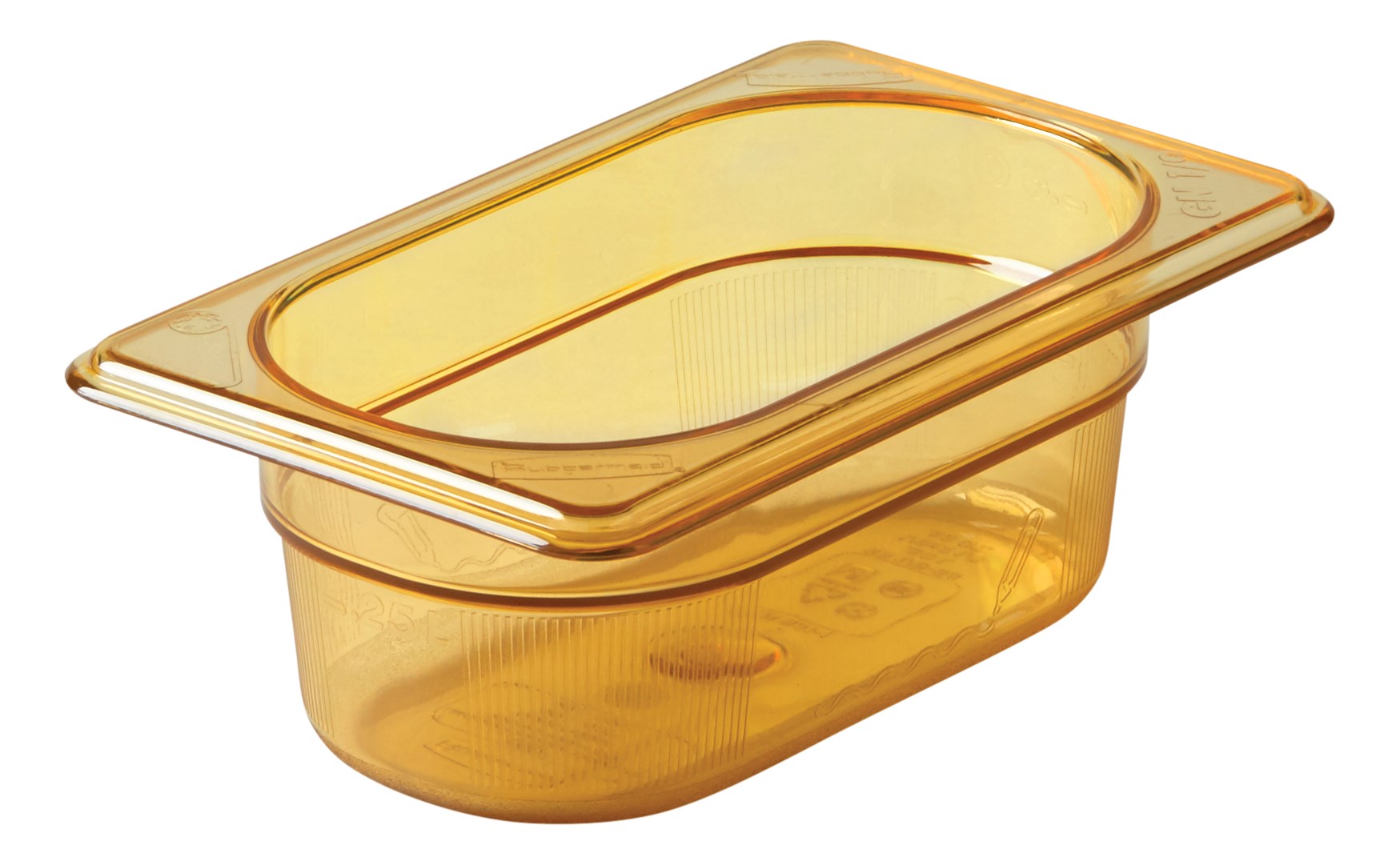 Heavy Duty Hot food pans in industry standard, gastronorm sizes.  Steam table and microwave safe