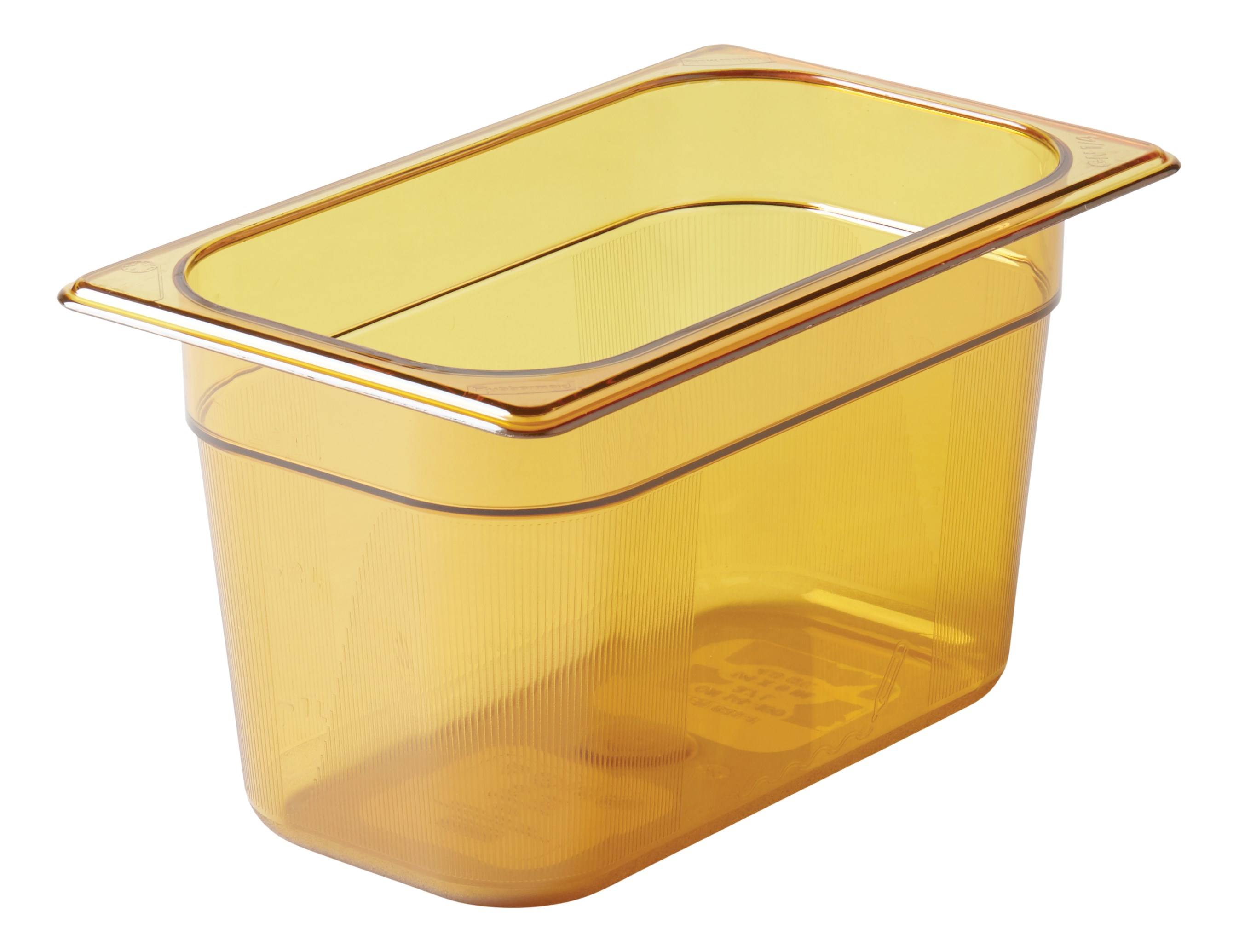 Bandejas para alimentos calientes de uso intensivo en los tamaños estándar Gastronorm de la industria.  Apto para mesa de vapor y microondas