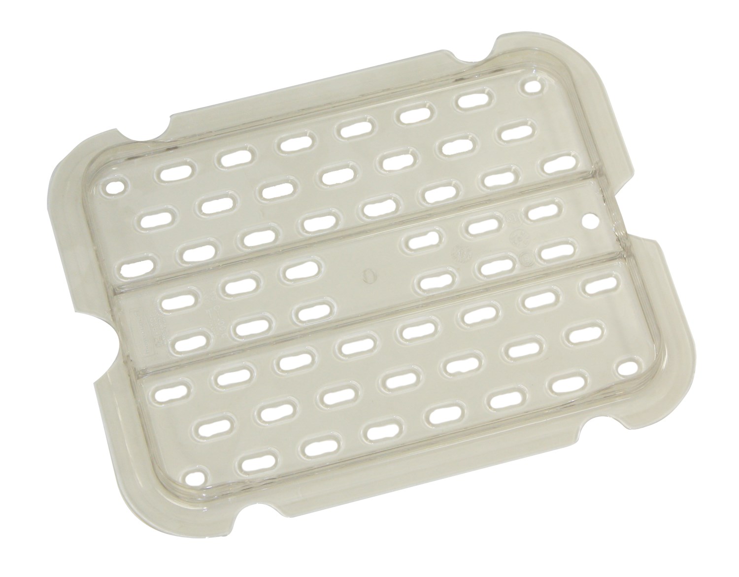Drain tray for insert pans help improve air circulation, keeping food fresh longer.