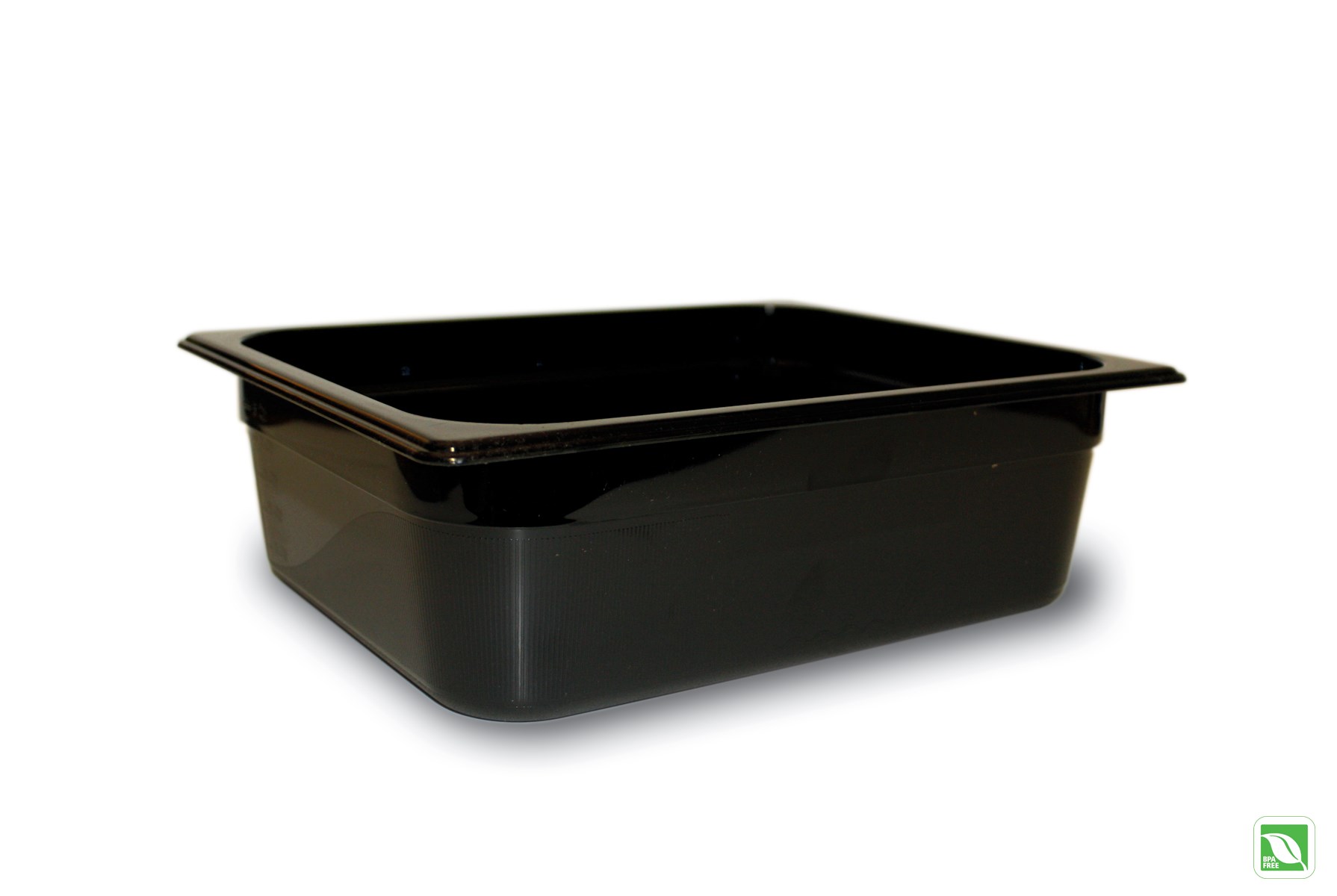 Heavy Duty Hot food pans in industry standard, gastronorm sizes.  Steam table and microwave safe