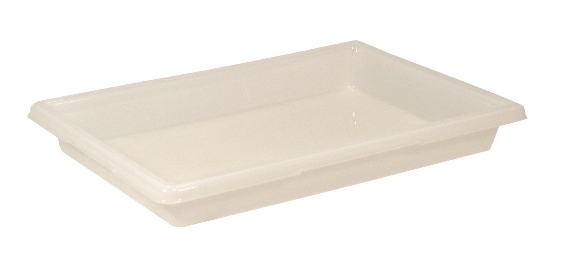 White, 5 Gallon Food box maximizes storage space while reducing food spoilage costs with date control panels.