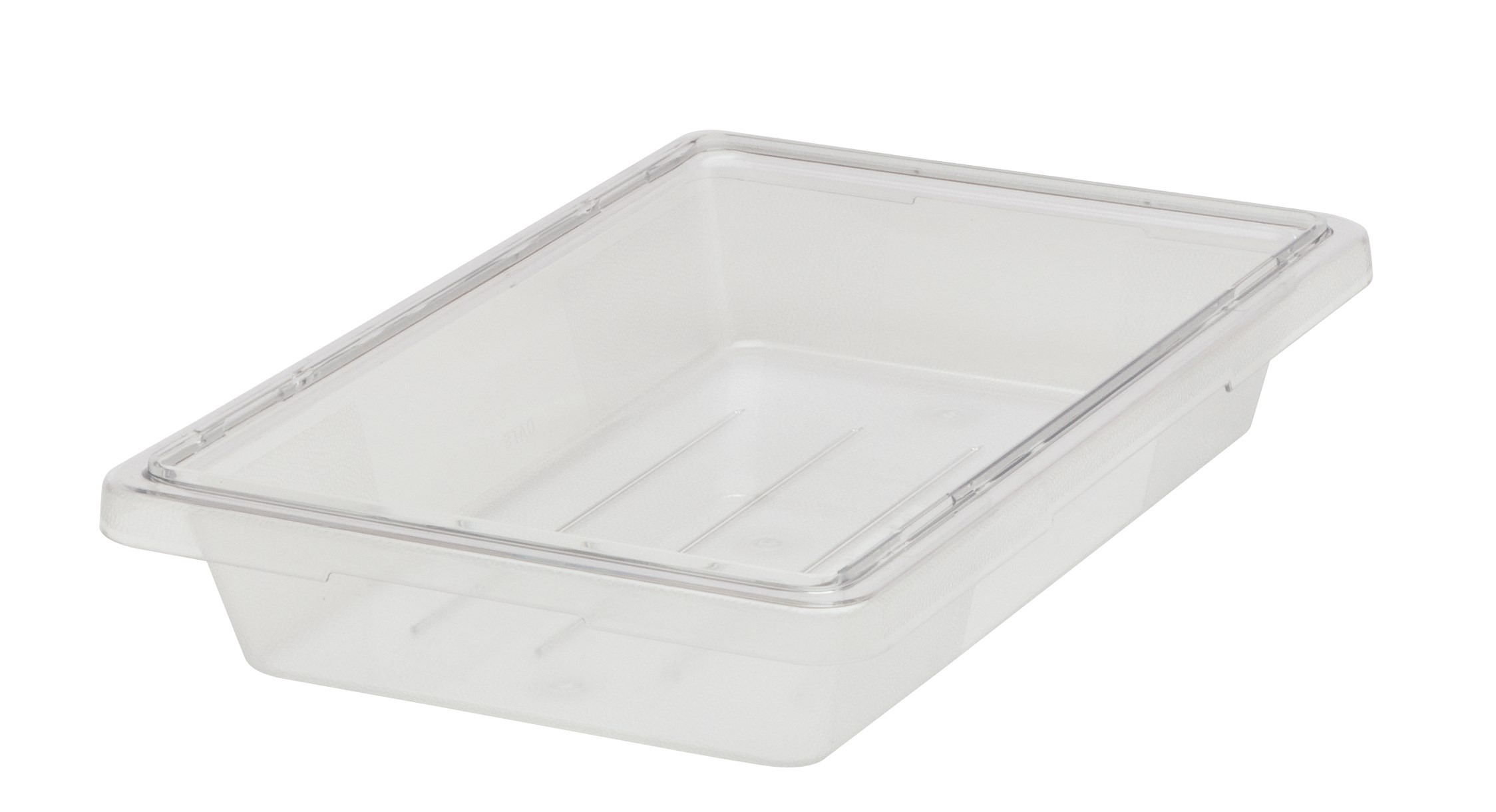 The Rubbermaid Commercial Food Storage Tote/Box is a durable, versatile and sized to fit into existing racks and counters.