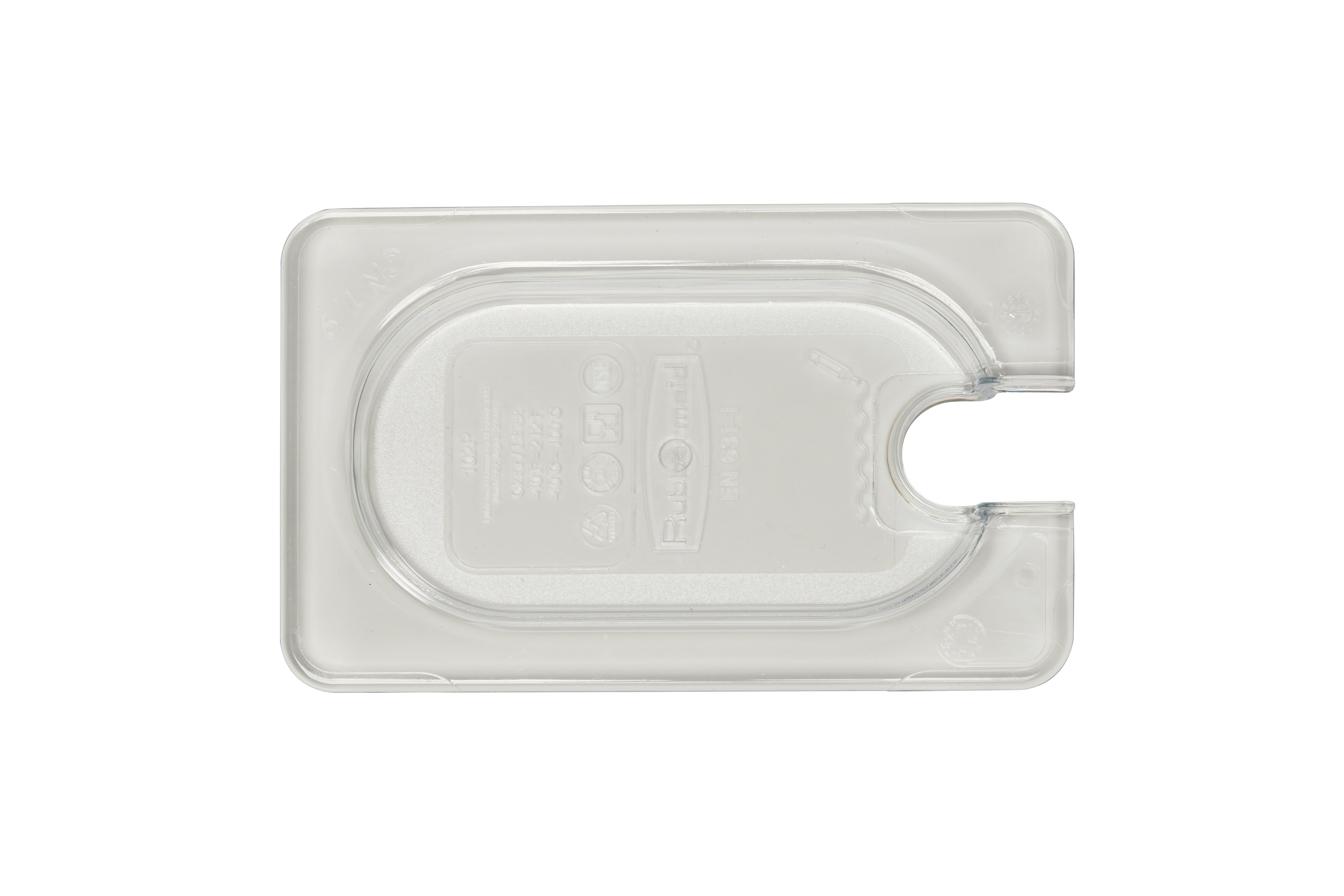Insert pan cover with notch, allowing spoon to be easily available while food remains covered.