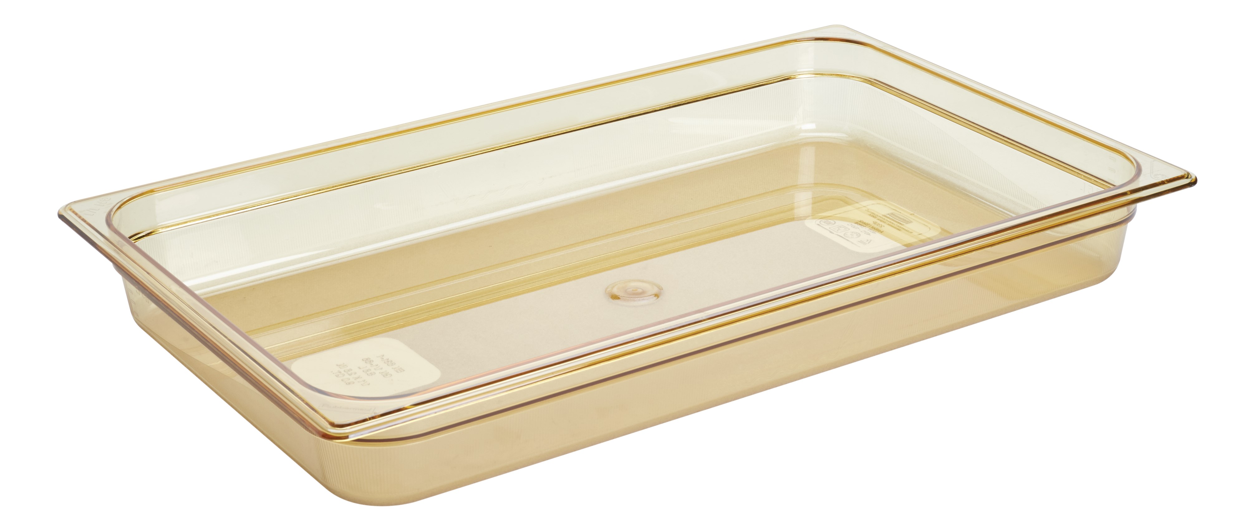 Heavy Duty Hot food pans in industry standard, gastronorm sizes.  Steam table and microwave safe