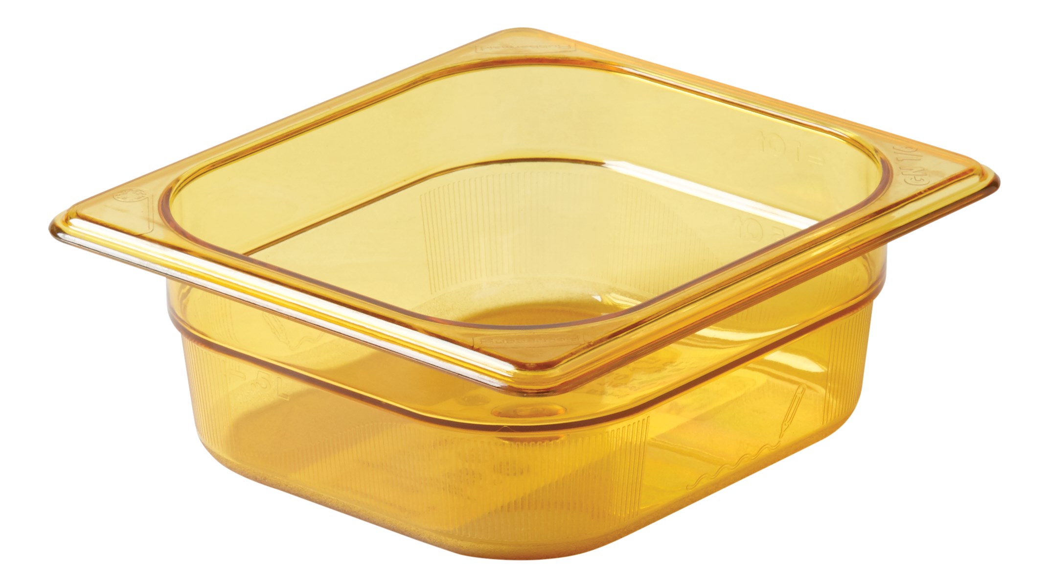 Heavy Duty Hot food pans in industry standard, gastronorm sizes.  Steam table and microwave safe