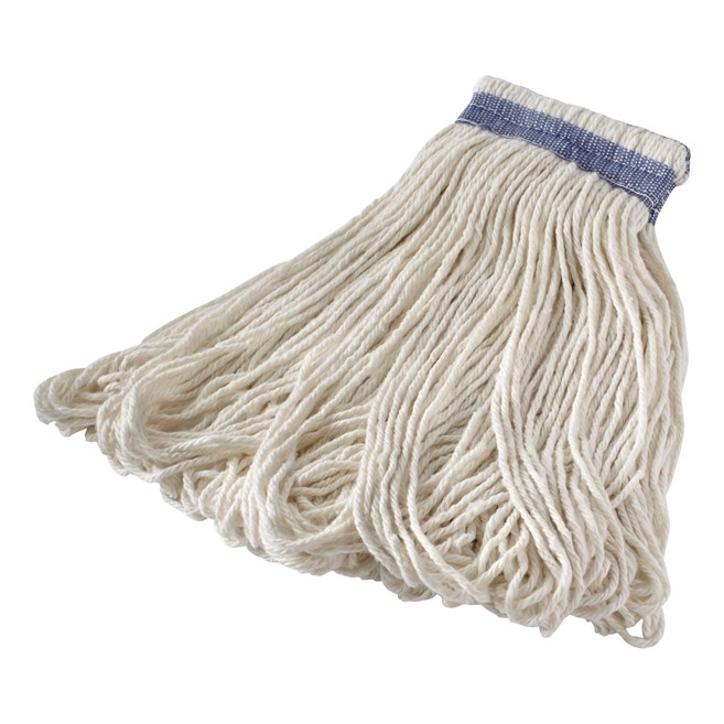 Excellent, all-purpose mop for general cleaning. Looped ends reduce fraying associated with cut-end mops.