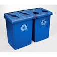 De Rubbermaid Commercial Glutton® vuilnisbak is ideaal voor drukke omgevingen.